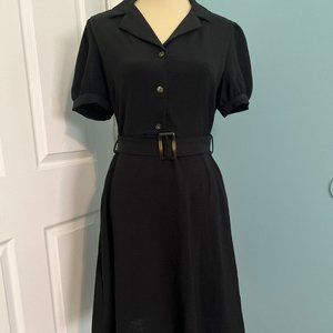Monteau Casual Black Dress Size XL